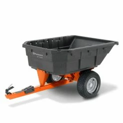 Husqvarna Swivel Poly Dump Cart 12.5 Cu. Ft #584401901