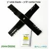 Ballard X-Blade Adapter Kit 3" W X 15/16" Center Hole 3-PK (1 Mower) #XBJD-1