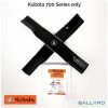 Ballard X-Blade Adapter Kit 2-1/2" W X 1-1/8" Center Hole 3-PK (1 Mower) #XBKUB-1